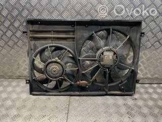 Вентилятор радиатора Volkswagen Passat B6 2006г. 1k0121207aa, 1k0121205g, 1355d300191 , artDRA37020 - Фото 5