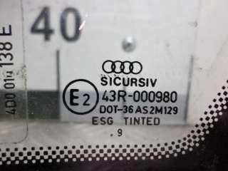 Стекло кузовное правое Audi A6 C5 (S6,RS6) 2000г.  - Фото 2