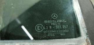 Стекло двери задней правой Mercedes 190 W201 1988г.  - Фото 2