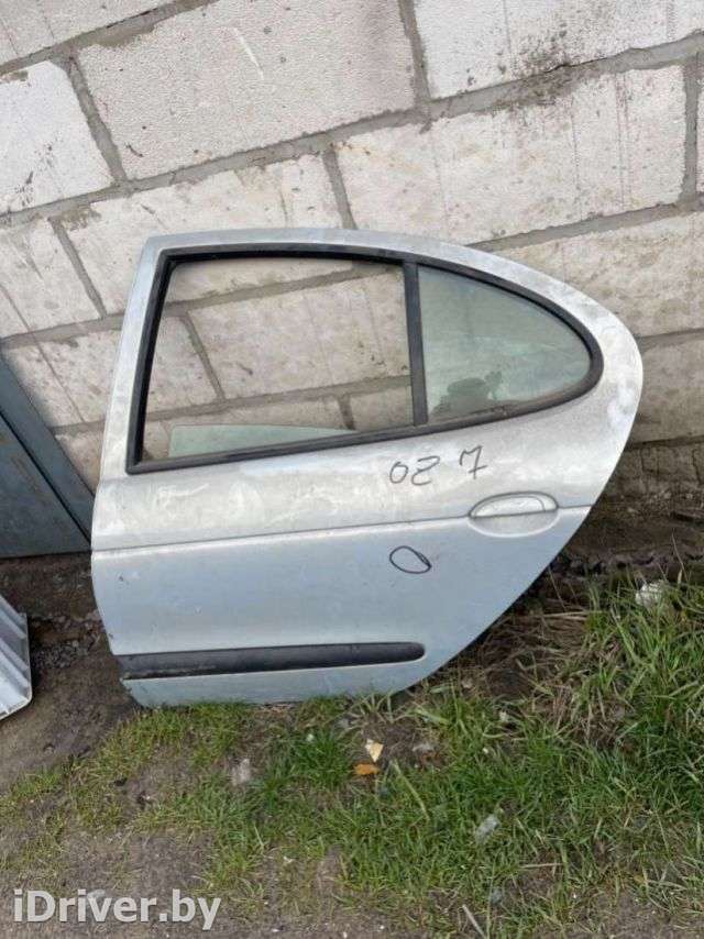 Стекло двери задней левой Renault Megane 1 1999г.  - Фото 1