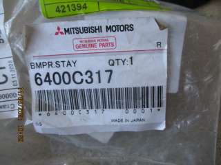 Кронштейн бампера переднего Mitsubishi Monter 4 2007г. 6400C317 - Фото 3
