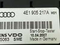 Кнопка запуска двигателя Audi A8 D3 (S8) 2008г. 4E1905217A - Фото 5