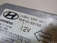 Блок управления AIR BAG Hyundai Santa FE 1 (SM) 2001г. 9591026100 - Фото 4