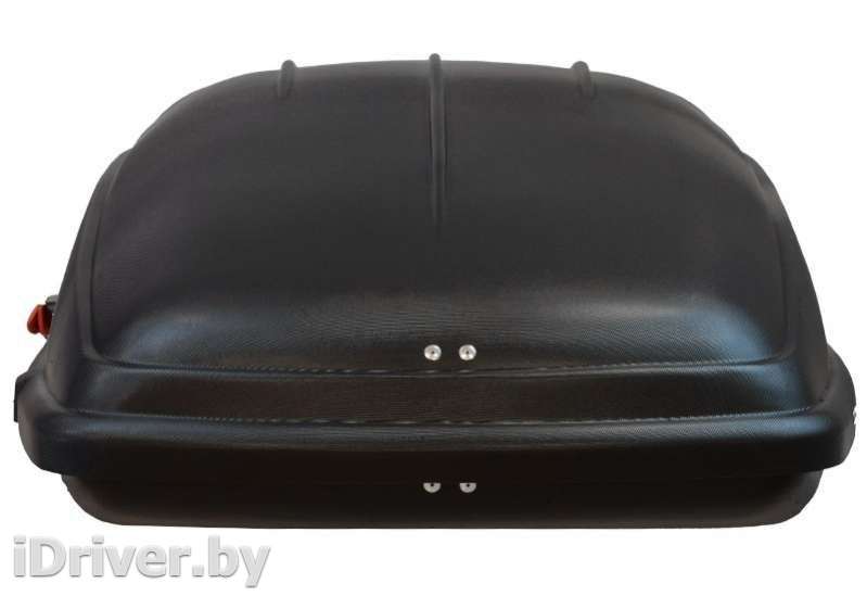 Багажник на крышу Автобокс (350л) на крышу FirstBag черный матовый Geely Coolray 2012г.   - Фото 4