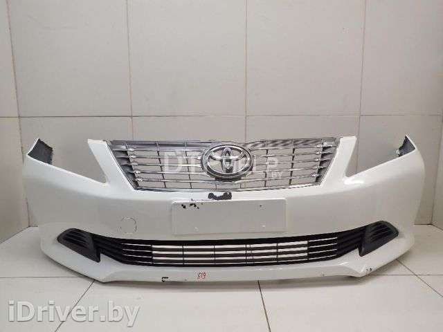 Бампер передний Toyota Camry XV30 2012г.  - Фото 1