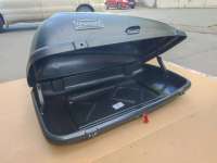 Багажник на крышу Автобокс (250л) FirstBag , цвет черный матовый Geely Emgrand x7 2012г.  - Фото 12