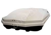 Багажник на крышу Автобокс (450л) на крышу FirstBag, цвет белый матовый Acura Legend 4 2012г.  - Фото 10