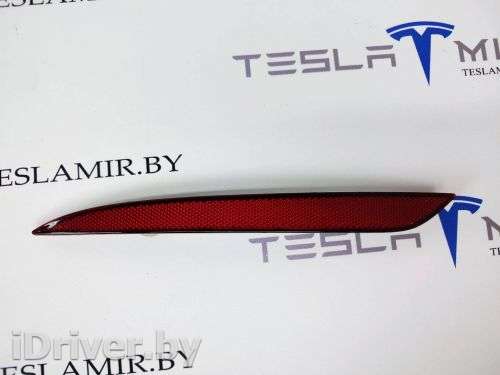 Катафот заднего бампера (отражатель) левый Tesla model S 2014г. 6007705-00 - Фото 1
