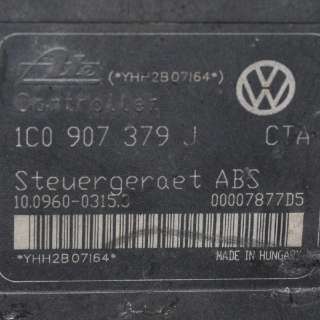 Блок ABS Volkswagen Golf 4 1997г. 1J0614117F, 1C0907379J , art63941 - Фото 4