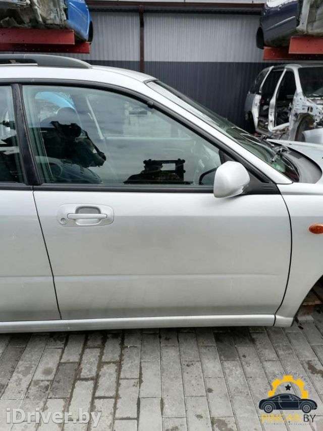 Молдинг двери передней правой Subaru Impreza 2 2002г.  - Фото 1