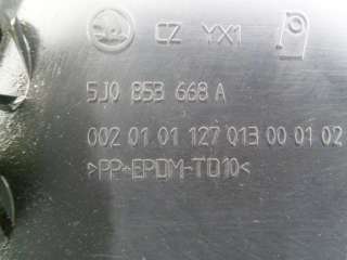 Решетка радиатора Skoda Fabia 2 2009г. 5J0853668A - Фото 4