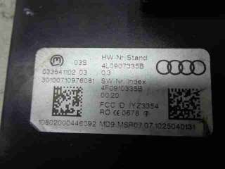 Блок управления бесключевого доступа Audi Q7 4L 2011г. 4L0907335B - Фото 3