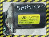 Моторчик стеклоочистителя переднего Hyundai Santa FE 1 (SM) 2002г. 9811023100 - Фото 3