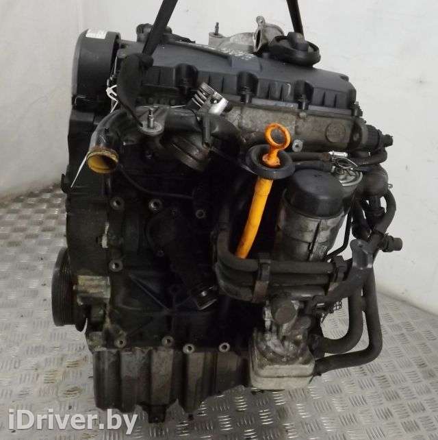 Двигатель  Audi A4 B7 1.9  Дизель, 2005г. BKE, BRB  - Фото 1