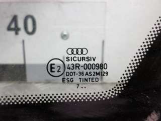 Стекло кузовное правое Audi A6 C5 (S6,RS6) 2003г.  - Фото 2