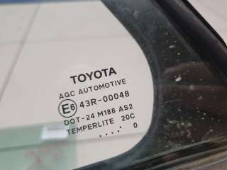 Стекло двери задней левой Toyota Avensis 3 2008г. 6812405100 - Фото 2