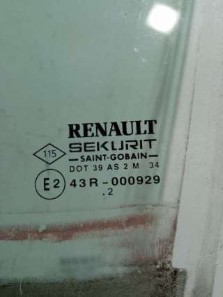 Стекло двери задней левой Renault Laguna 2 2002г.  - Фото 2