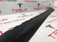 Накладка на порог Tesla model 3 2020г. 1089828-00-D,1089830-00-D - Фото 2