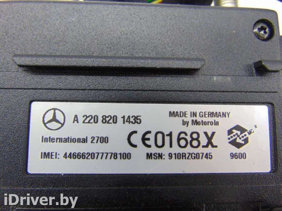 Блок управления телекоммуникаций Mercedes S W140 2006г. A2208201435  - Фото 7