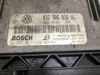 Блок управления двигателем Volkswagen Caddy 3 2005г. AZV, Bosch, 0281011450, 03G906016AL - Фото 2