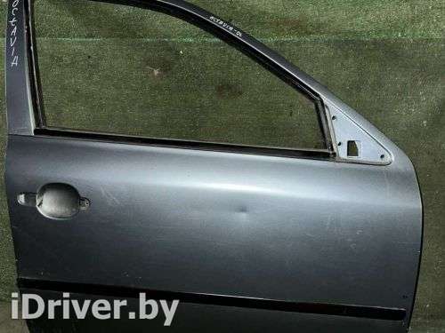 Дверь передняя правая Skoda Octavia A5 2004г.  - Фото 1