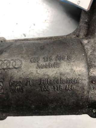Корпус масляного фильтра Audi A3 8L 2000г. 03815389B - Фото 4