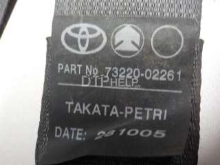Ремень безопасности с пиропатроном Toyota Corolla E120 2002г. 7322002261C0 - Фото 5