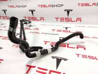 Патрубок радиатора Tesla model 3 2019г. 1077579-00-E - Фото 2
