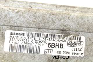 Блок управления двигателем Ford Fiesta 5 2004г. 4S61-12A650-SB , art3050601 - Фото 2