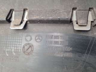 Юбка заднего бампера Mercedes ML/GLE w166 2011г. A1668851138 - Фото 7