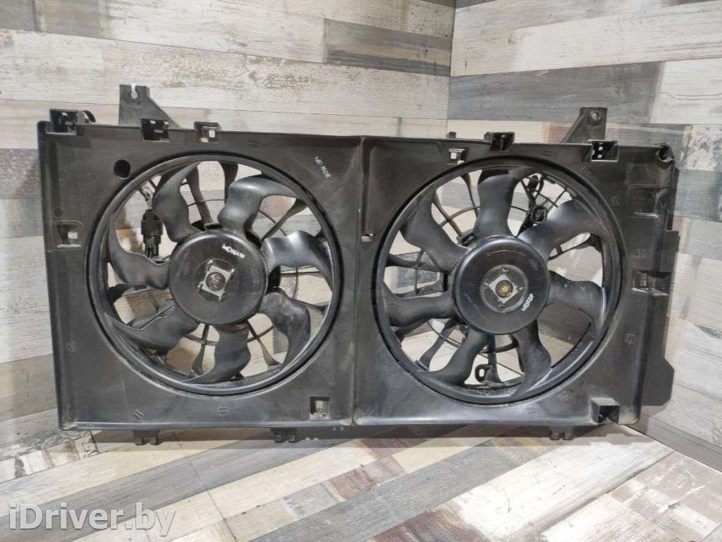 Вентилятор радиатора Mazda 3 BM 2017г. PE2015025,A005450,A005449  - Фото 2
