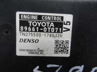 Блок управления ДВС Toyota Venza 2011г. 896610T071 - Фото 2