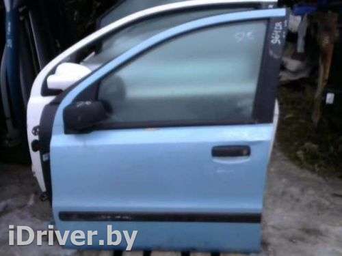 Дверь передняя левая Fiat Panda 2 2005г.  - Фото 1