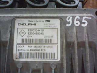 Блок управления двигателем Renault Megane 2 2005г.  - Фото 2