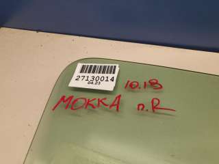 Стекло двери передней правой Opel Mokka 1 2013г. 25993406 - Фото 3