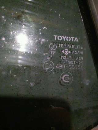 форточка двери Toyota Rav 4 2 2001г. 68123-42080 - Фото 2