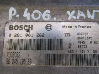 Блок управления двигателем Peugeot 406 2004г. 9624519580 - Фото 2
