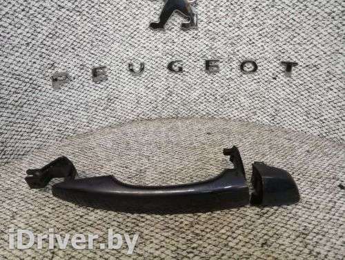 Ручка наружная задняя левая Peugeot 508 2011г.  - Фото 1