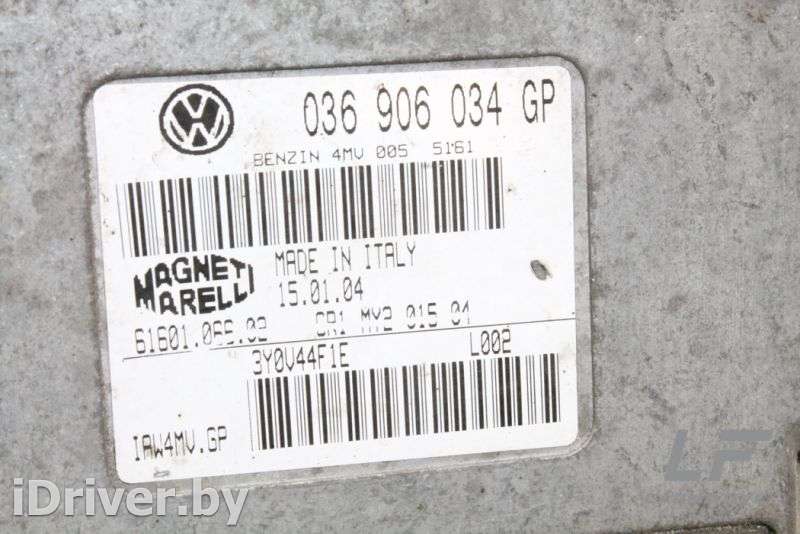 Блок управления двигателем Volkswagen Polo 6 2001г. 036906034GP , art3050762  - Фото 2