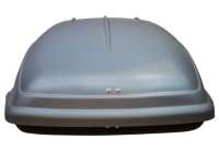 Багажник на крышу Автобокс (350л) на крышу цвет серый матовый Acura EL 2 2012г.  - Фото 6