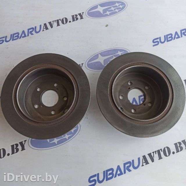 Диск тормозной задний Subaru XV 2 2016г.  - Фото 1