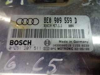 Блок управления ДВС Audi A6 C5 (S6,RS6) 2002г. 8E0909559D - Фото 3