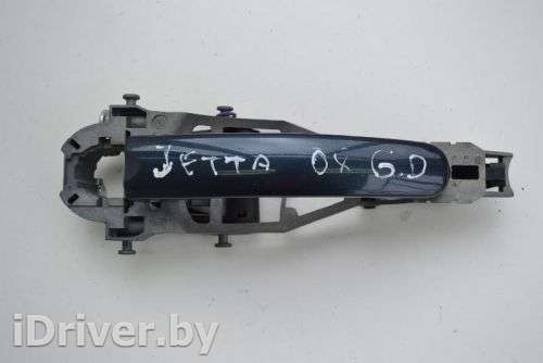 Ручка наружная задняя правая Volkswagen Jetta 3 2008г. art3001077 - Фото 1