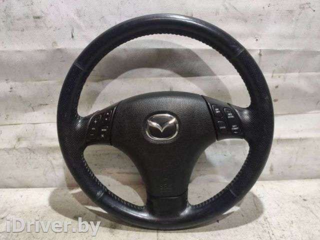 Рулевое колесо Mazda 6 1 2004г.  - Фото 1