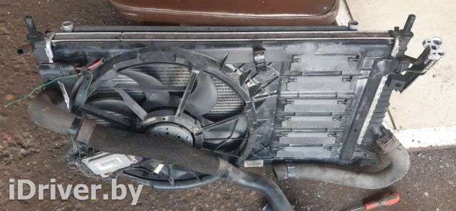 Вентилятор радиатора Mazda 3 BK 2005г.  - Фото 1
