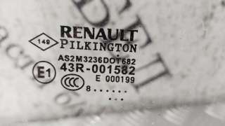 Стекло двери задней правой Renault Laguna 3 2009г.  - Фото 4