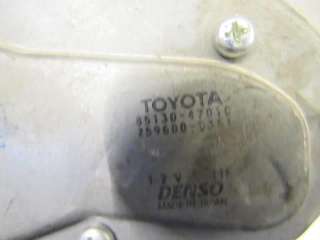 85130-47010 Моторчик стеклоочистителя задний Toyota Prius 2 Арт 28606, вид 3