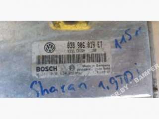 Блок управления двигателем Volkswagen Sharan 1 restailing 2002г. 0281010630,038906019ET - Фото 2
