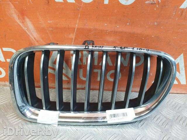решетка радиатора BMW 5 F10/F11/GT F07 2013г. 51137412323, 7336477 - Фото 1