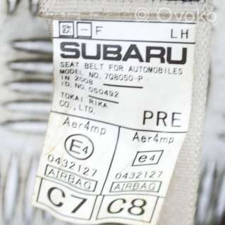 Ремень безопасности Subaru Legacy 2 2008г. e40432127, 7q7050p , artGTV166996 - Фото 7